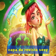 capa da revista sexy